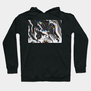 Colorful Rainbow Liquid Swirl Pattern #3 Hoodie